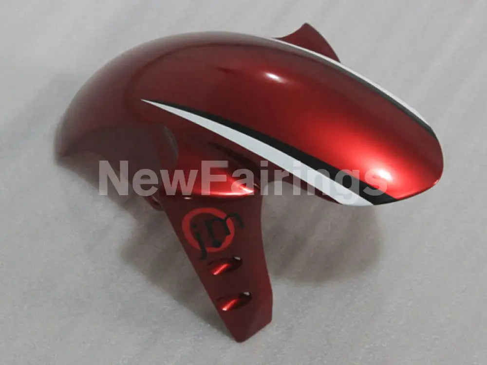 White and Wine Red joaodematos - YZF-R1 02-03 Fairing Kit