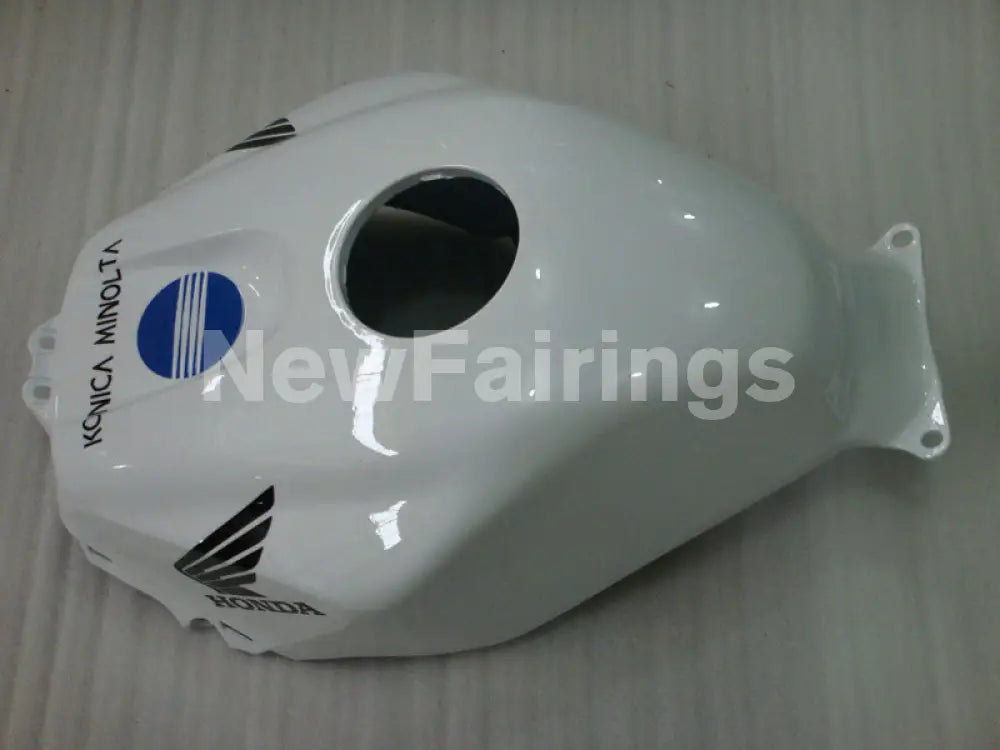 White Black and Blue Konica Minolta - CBR600RR 03-04 Fairing