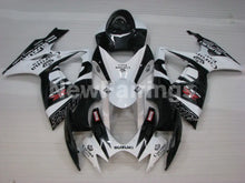 Load image into Gallery viewer, White and Black Corona - GSX-R750 06-07 Fairing Kit