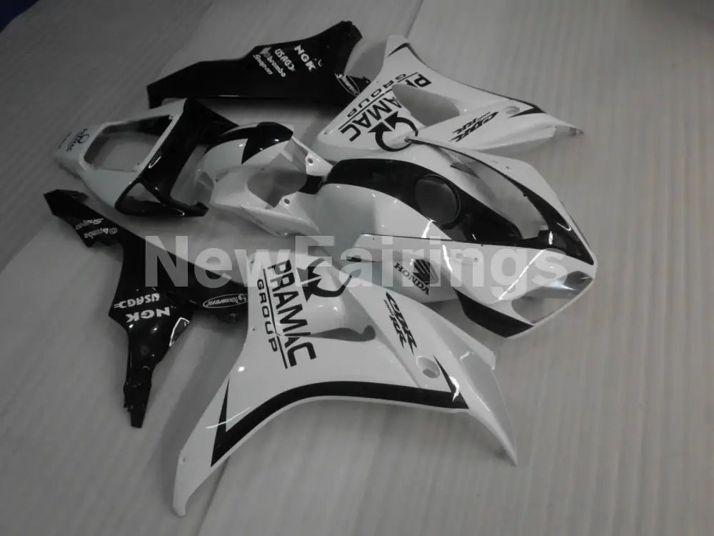 White and Black PRAMAC - CBR1000RR 06-07 Fairing Kit -