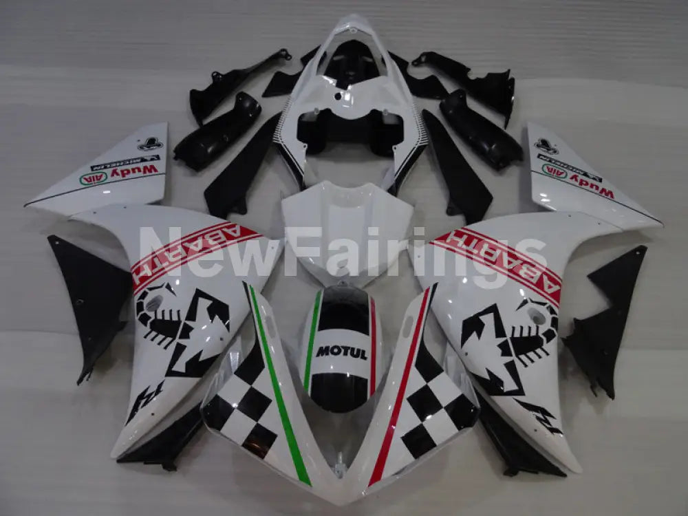 White Black Scorpion - YZF-R1 09-11 Fairing Kit - Vehicles