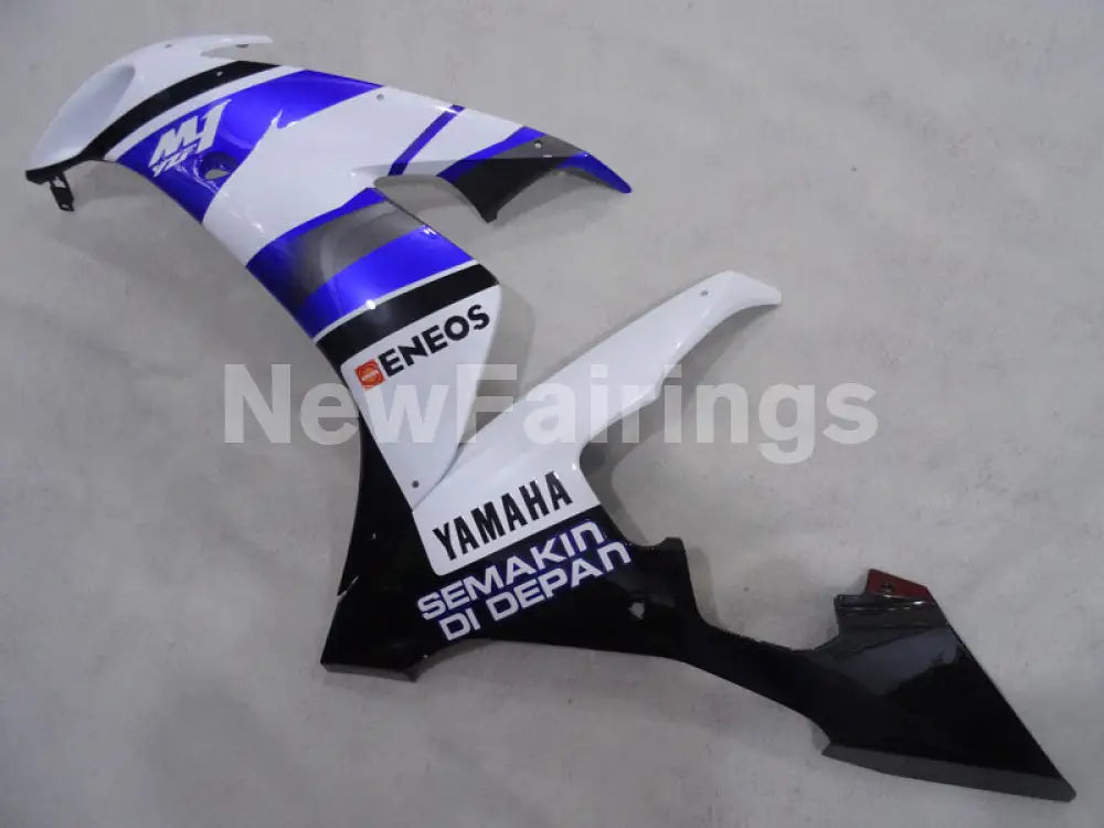 White and Blue Black ENEOS - YZF-R1 04-06 Fairing Kit