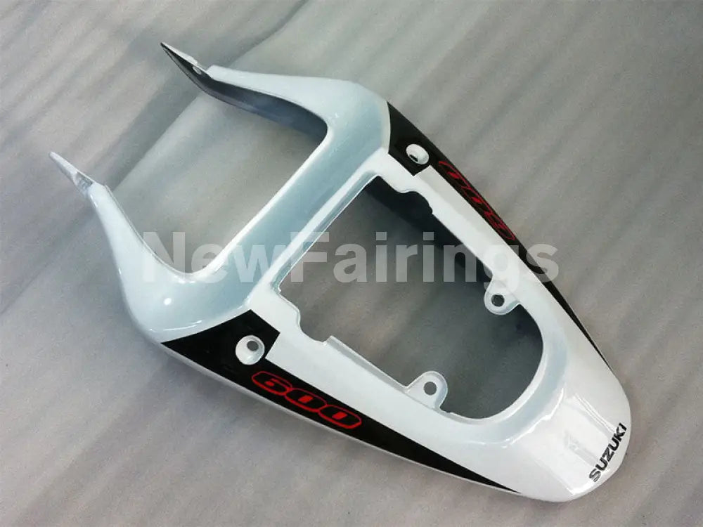 White and Blue Black Factory Style - GSX-R600 01-03 Fairing