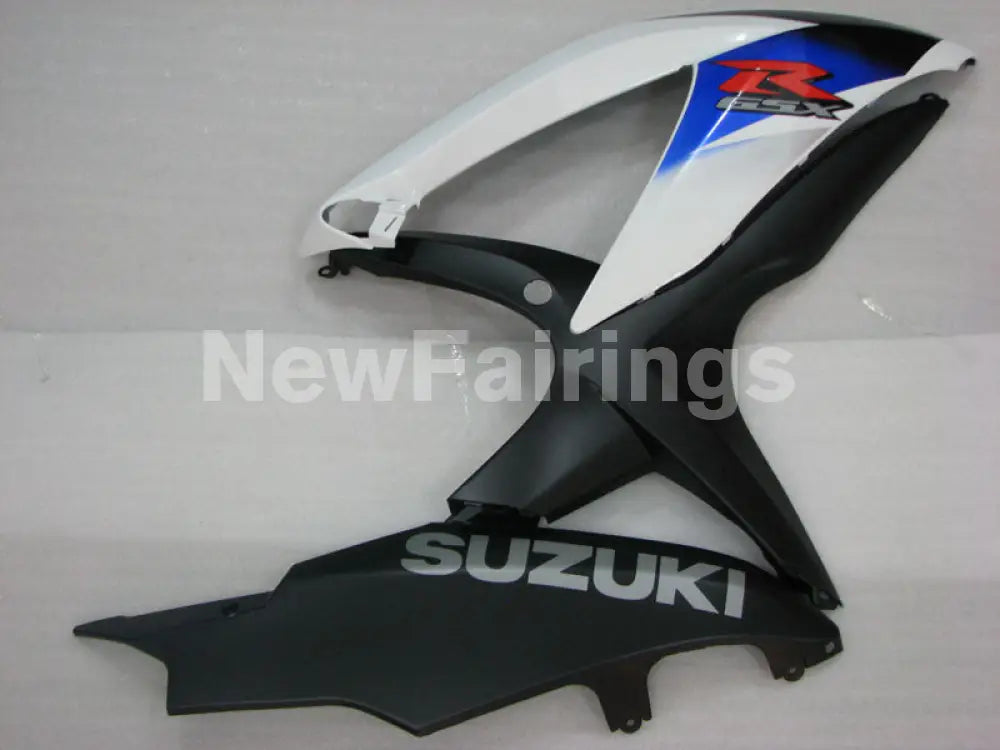 White and Blue Black Factory Style - GSX-R750 08-10 Fairing