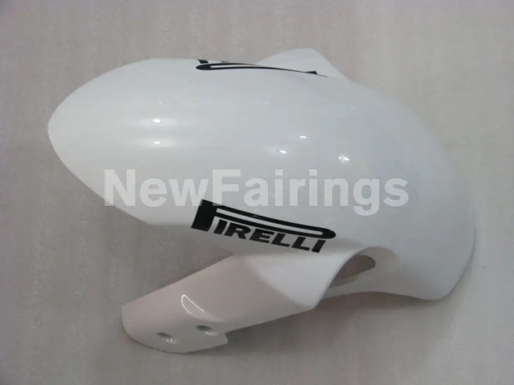 White and Blue Corona - GSX-R750 08-10 Fairing Kit Vehicles