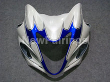 Load image into Gallery viewer, White and Blue Flame - GSX1300R Hayabusa 08-20 Fairing Kit