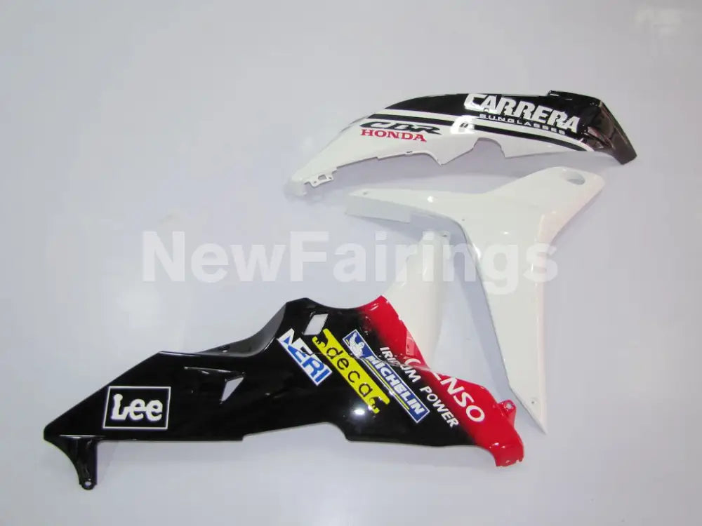 White and Red Black Lee - CBR600RR 07-08 Fairing Kit -