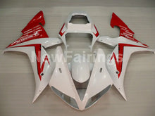 Load image into Gallery viewer, White Red Factory Style - YZF-R1 02-03 Fairing Kit