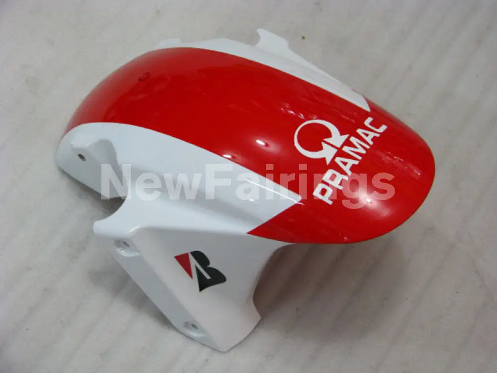 White and Red PRAMAC - CBR600RR 03-04 Fairing Kit - Vehicles