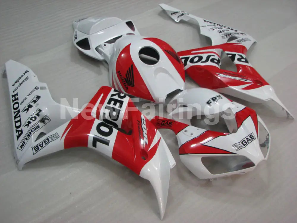 White and Red Repsol - CBR1000RR 06-07 Fairing Kit -