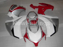 Load image into Gallery viewer, White and Red Silver No decals - CBR1000RR 08-11 Fairing Kit