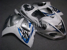 Load image into Gallery viewer, White and Silver Blue Factory Style - GSX1300R Hayabusa