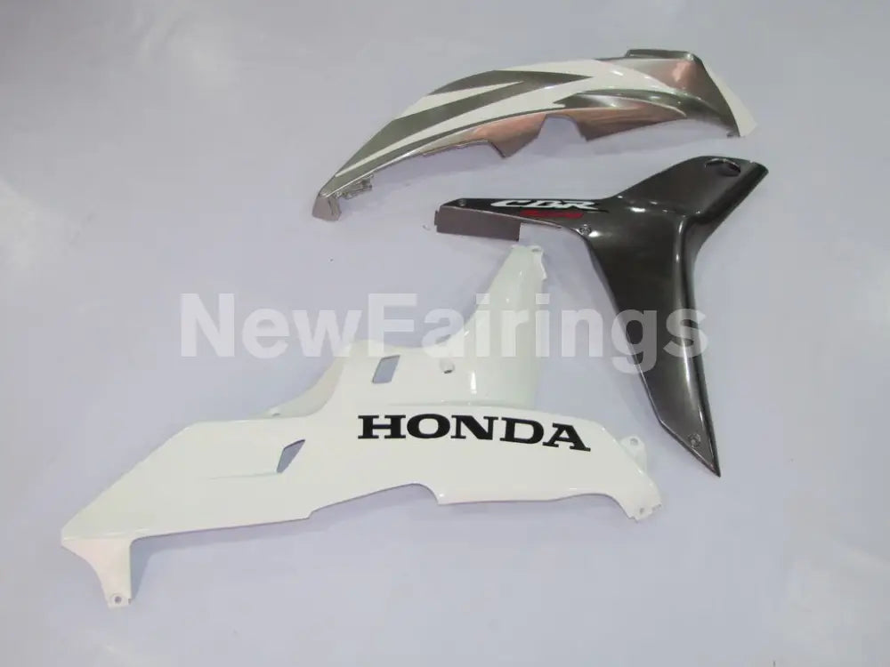 White and Silver Factory Style - CBR600RR 07-08 Fairing Kit