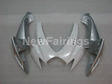 Load image into Gallery viewer, White and Silver Factory Style - GSX-R600 06-07 Fairing Kit