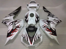 Load image into Gallery viewer, White and Wine Red Flame - CBR1000RR 06-07 Fairing Kit -