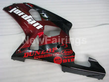 Load image into Gallery viewer, Wine Red and Black Jordan - GSX-R600 01-03 Fairing Kit -