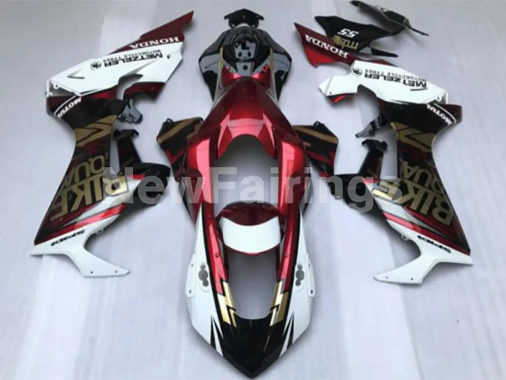 Wine Red and White BIKE - CBR1000RR 17-23 Fairing Kit -