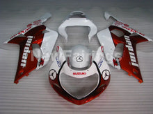 Load image into Gallery viewer, Wine Red and White Jordan - GSX-R750 00-03 Fairing Kit