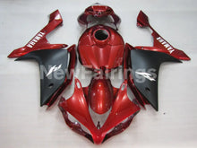 Load image into Gallery viewer, Wine Red Matte Black Factory Style - YZF-R1 07-08 Fairing