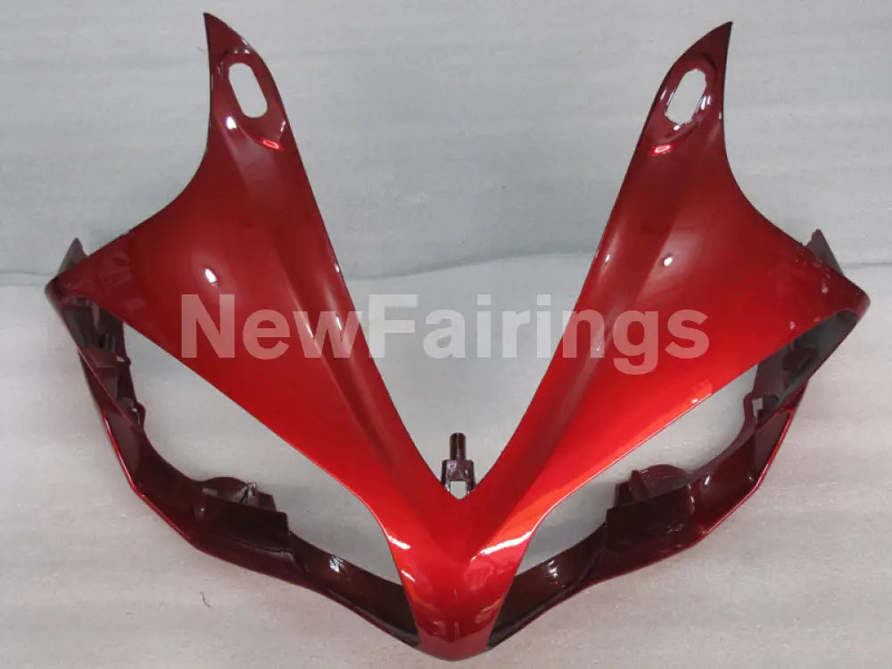 Wine Red Matte Black Factory Style - YZF-R1 07-08 Fairing