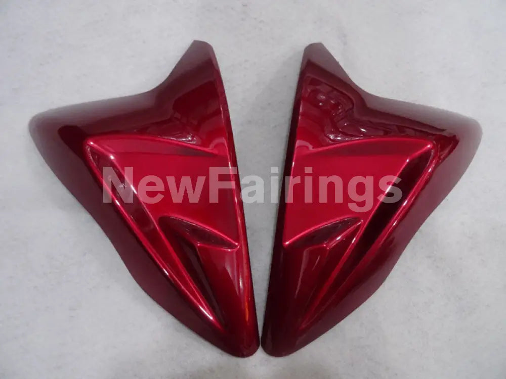 Wine Red and Silver Factory Style - GSX-R600 11-24 Fairing