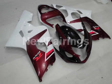 Load image into Gallery viewer, Wine Red and White Factory Style - GSX-R600 04-05 Fairing