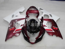 Load image into Gallery viewer, Wine Red and White Factory Style - GSX-R750 04-05 Fairing