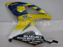 Load image into Gallery viewer, Yellow and Blue White Corona - GSX-R750 06-07 Fairing Kit