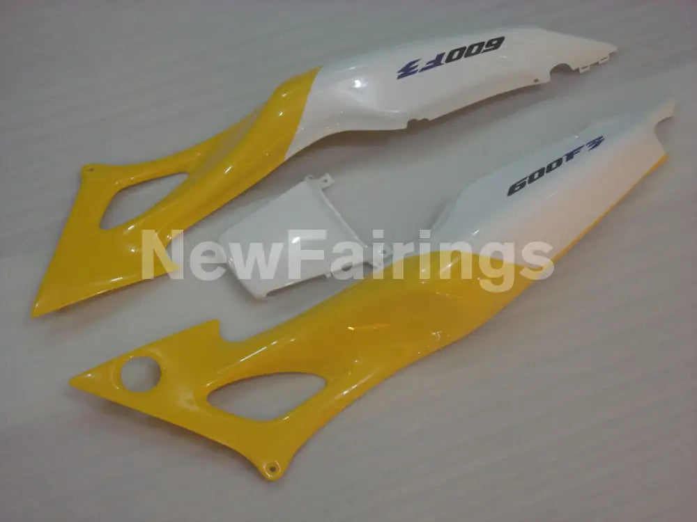 Yellow and Blue White Joes - CBR600 F3 97-98 Fairing Kit -