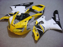 Load image into Gallery viewer, Yellow and White Black Factory Style - YZF-R1 98-99 Fairing