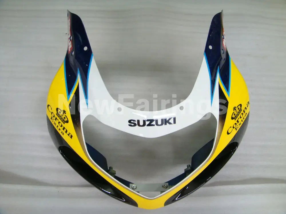 Yellow and Blue Corona - GSX-R600 01-03 Fairing Kit -