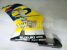 Load image into Gallery viewer, Yellow and Blue Corona - GSX-R600 01-03 Fairing Kit -