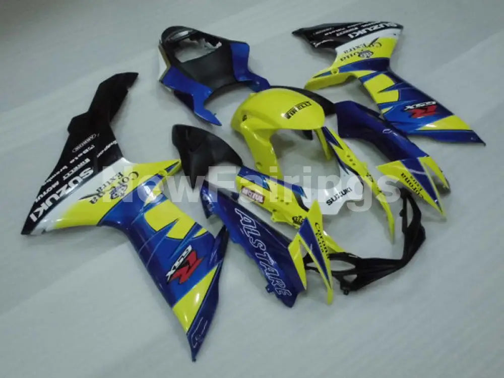 Yellow and Blue Corona - GSX-R600 11-24 Fairing Kit