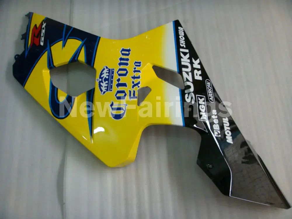 Yellow and Blue Corona - GSX-R750 04-05 Fairing Kit