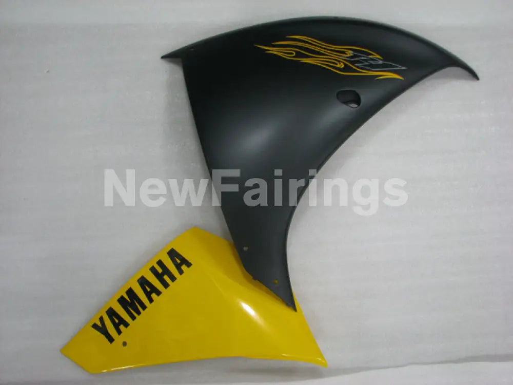 Yellow Matte Black Factory Style - YZF-R1 12-14 Fairing Kit