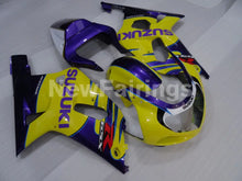 Load image into Gallery viewer, Yellow and Purple Factory Style - GSX-R600 01-03 Fairing Kit