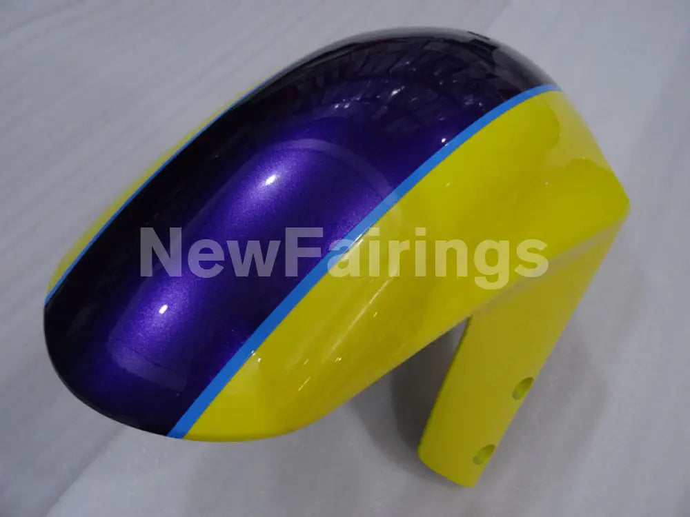 Yellow and Purple Factory Style - GSX-R600 01-03 Fairing Kit